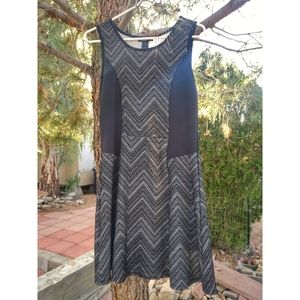 Women's Black tank top cocktail dress Large